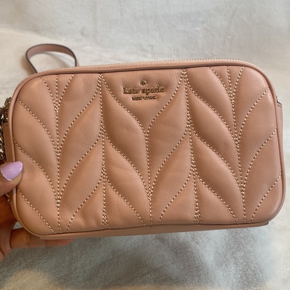 Kate Spade Briar Kendall Pink Quilted Bag New - Picture 13 of 13
